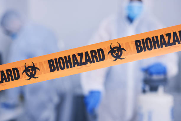 Professional Infectious Disease Decontamination technician working in Chocowinity, NC
